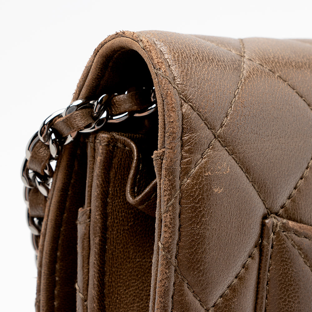 Chanel Metallic Lambskin Classic Wallet on Chain Bag - image 14