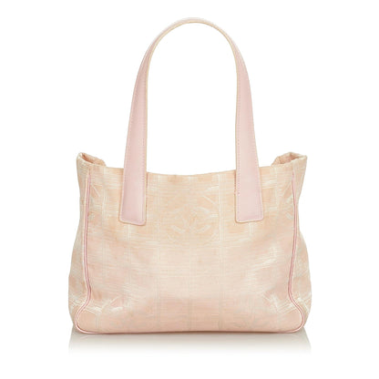 Chanel New Travel Line Canvas Tote Bag - image 3