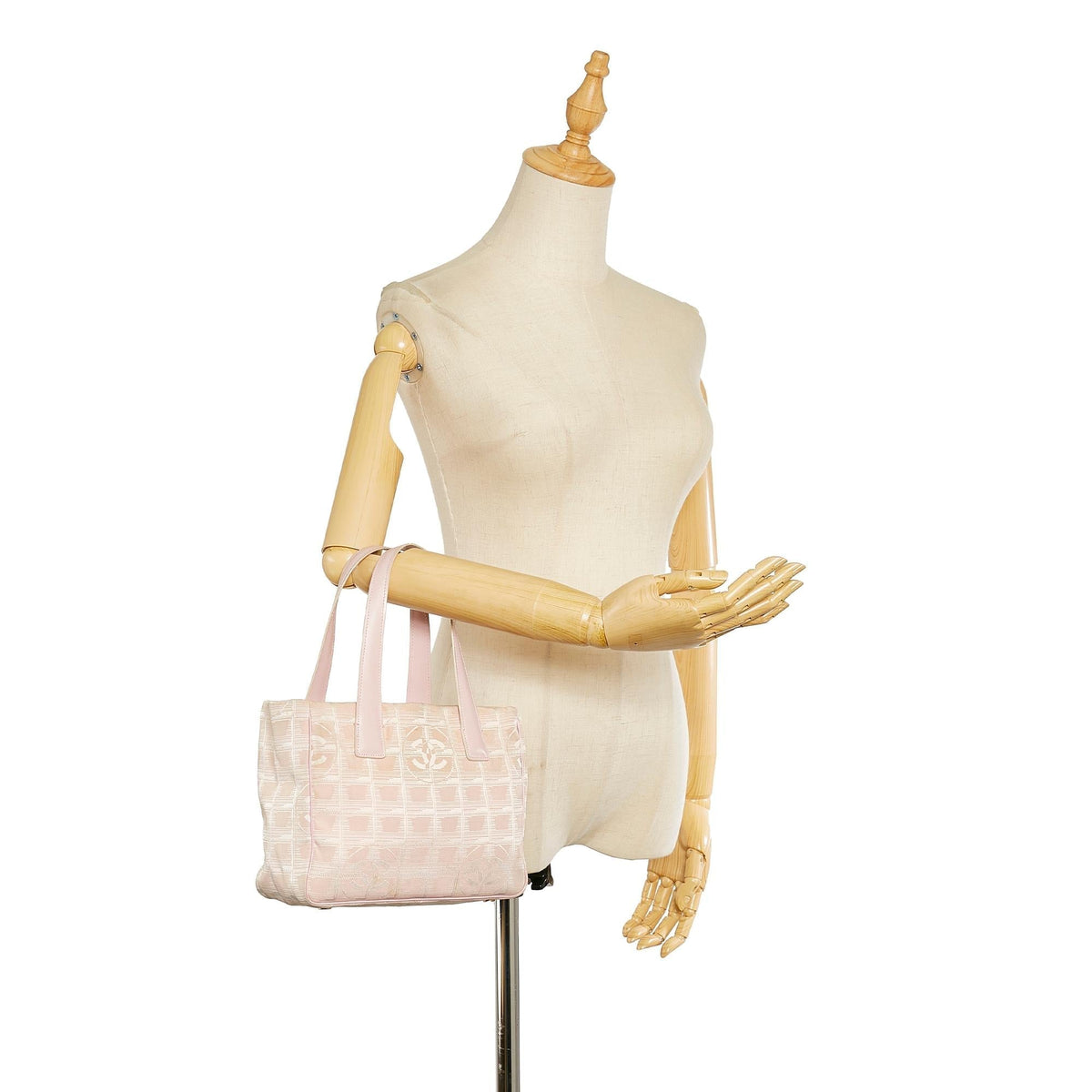 Chanel New Travel Line Canvas Tote Bag - image 5