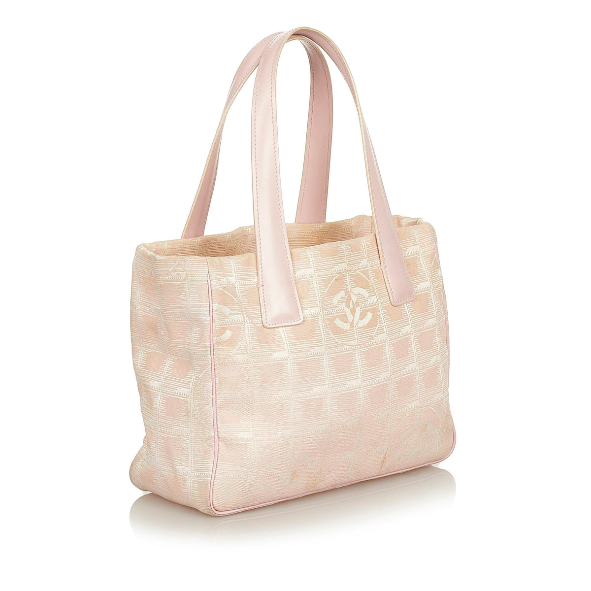 Chanel New Travel Line Canvas Tote Bag - image 2