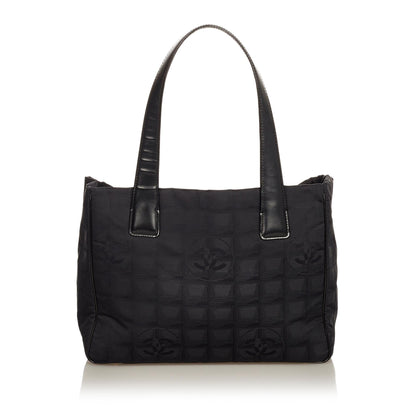 Chanel New Travel Line Canvas Tote Bag - image 3
