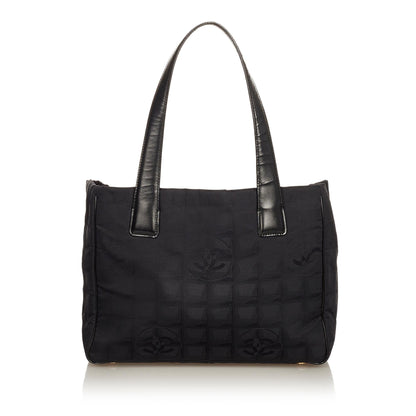 Chanel New Travel Line Canvas Tote Bag - image 1