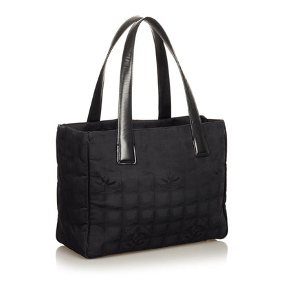 Chanel New Travel Line Canvas Tote Bag - image 2