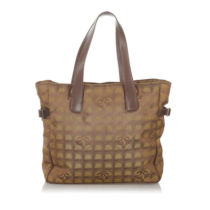 Chanel New Travel Line Nylon Tote Bag - image 3