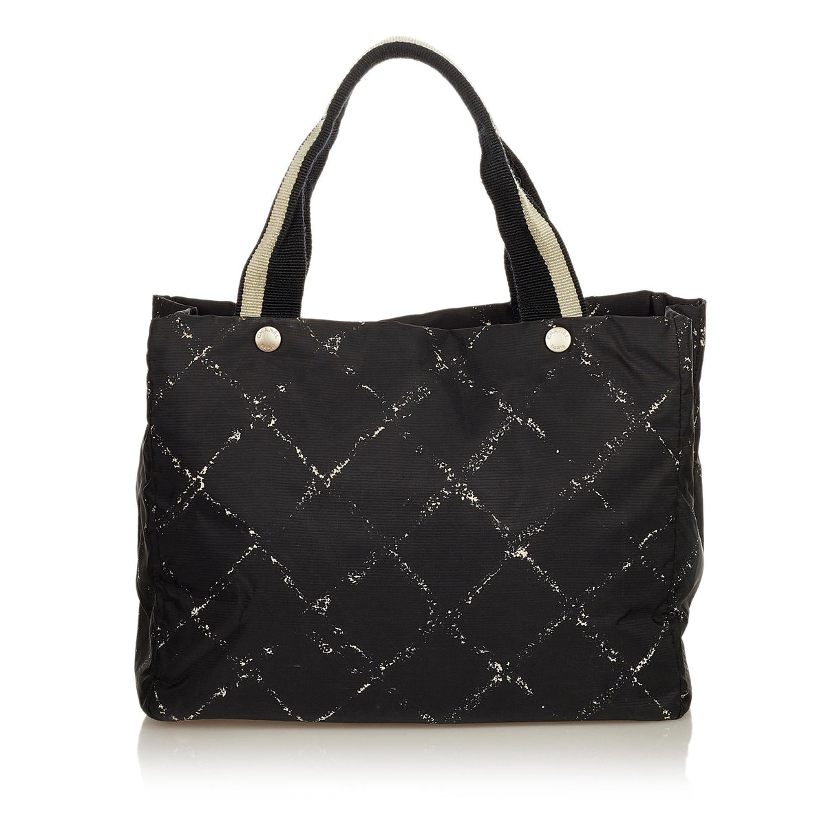 Chanel Old Travel Line Nylon Tote Bag - image 3