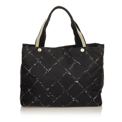 Chanel Old Travel Line Nylon Tote Bag - image 3