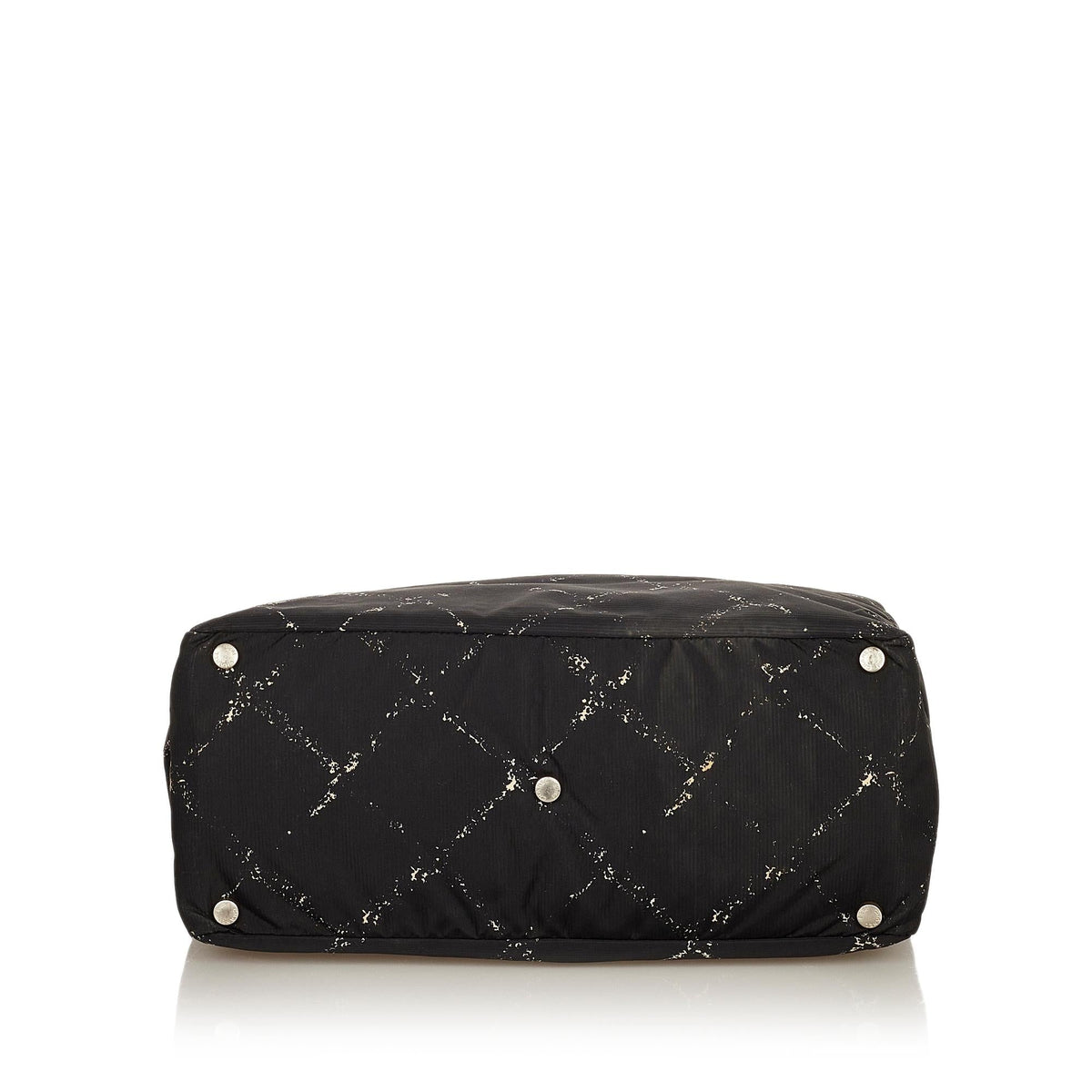 Chanel Old Travel Line Nylon Tote Bag - image 4