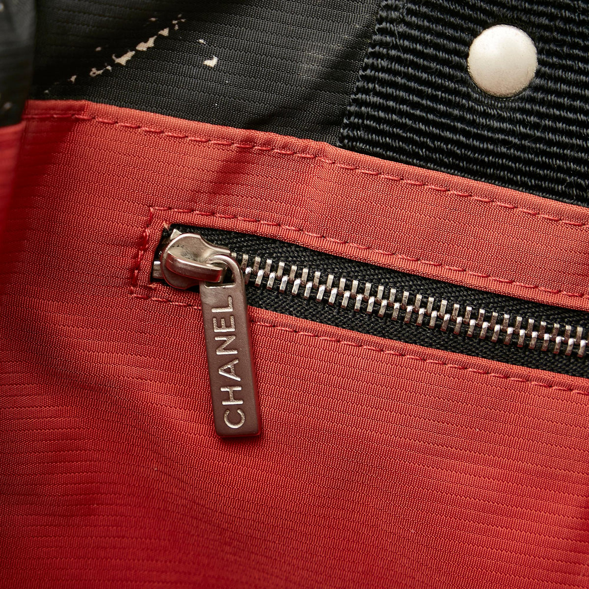 Chanel Old Travel Line Nylon Tote Bag - image 10