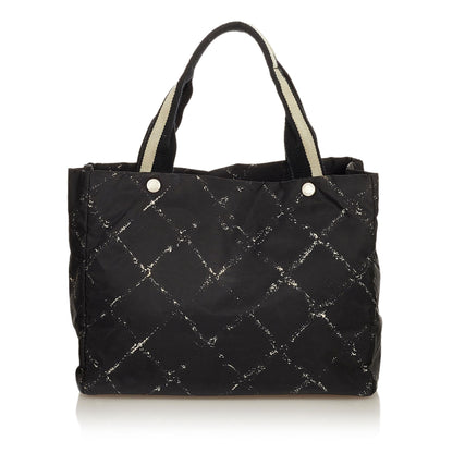 Chanel Old Travel Line Nylon Tote Bag - image 1