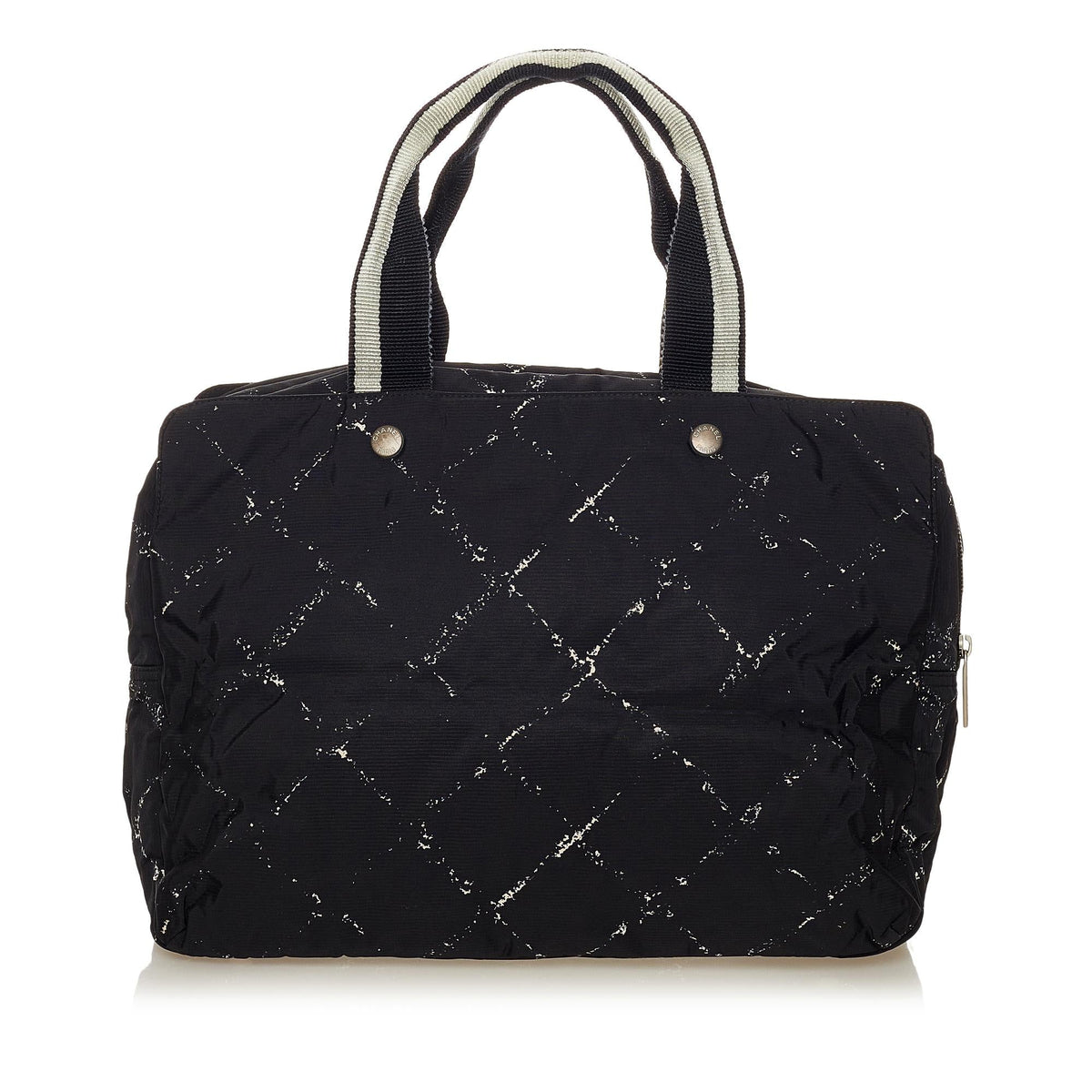 Chanel Old Travel Line Nylon Tote Bag - image 3