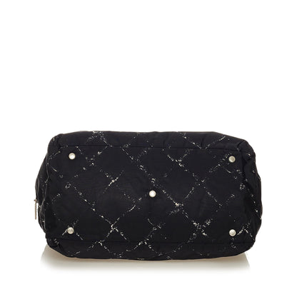 Chanel Old Travel Line Nylon Tote Bag - image 4