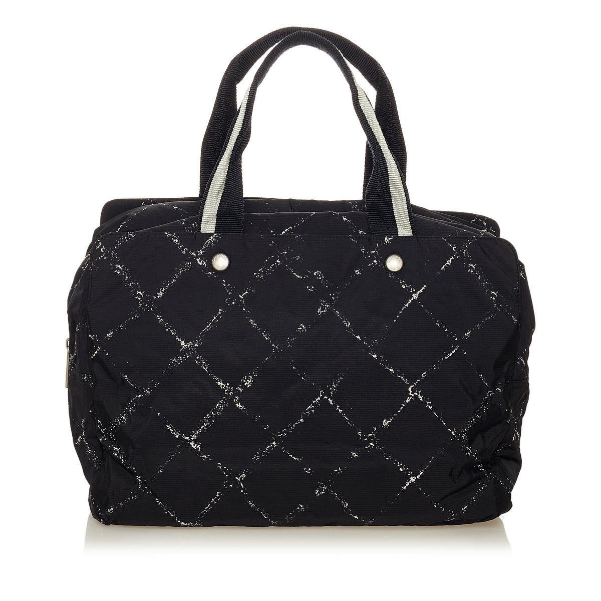 Chanel Old Travel Line Nylon Tote Bag - image 1