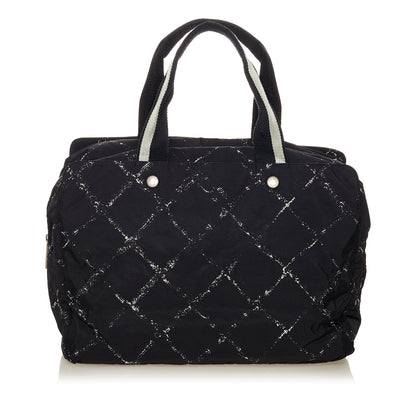 Chanel Old Travel Line Nylon Tote Bag - image 1