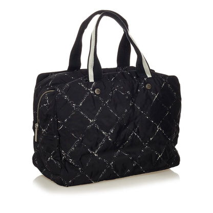 Chanel Old Travel Line Nylon Tote Bag - image 2