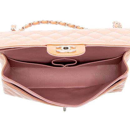 Chanel Patent Leather Classic Medium Double Flap Bag - image 7