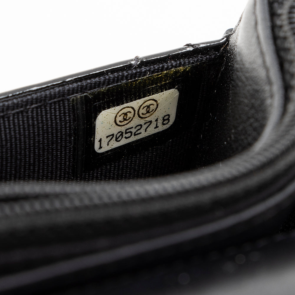 Chanel Patent Leather Classic Wallet on Chain Bag - image 6