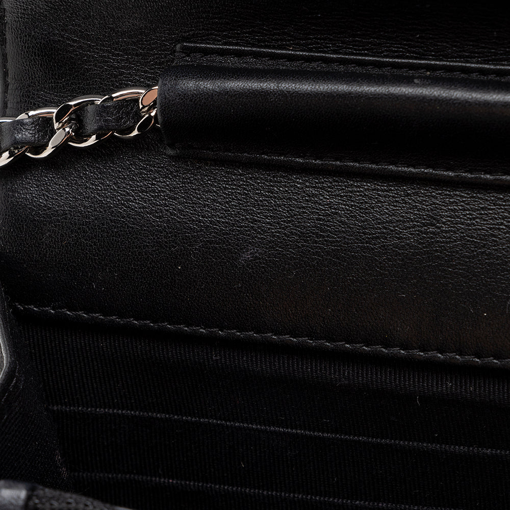 Chanel Patent Leather Classic Wallet on Chain Bag - image 15