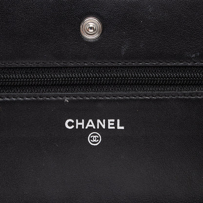 Chanel Patent Leather Classic Wallet on Chain Bag - image 9