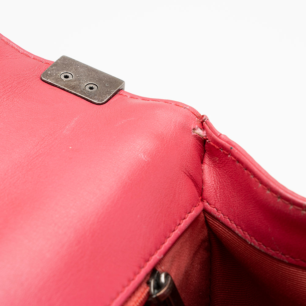 Chanel Patent Leather Large Boy Bag - image 12