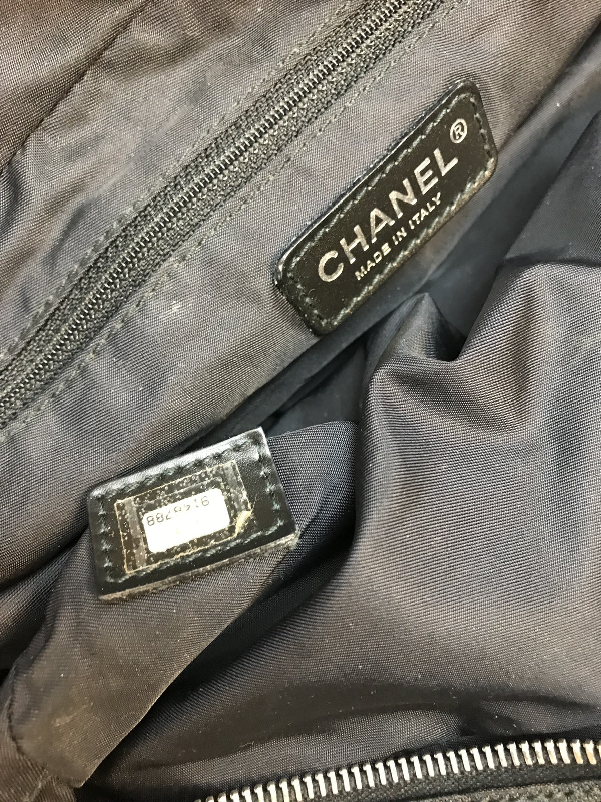 Chanel Printed Nylon Travel Line Baguette - photo 10