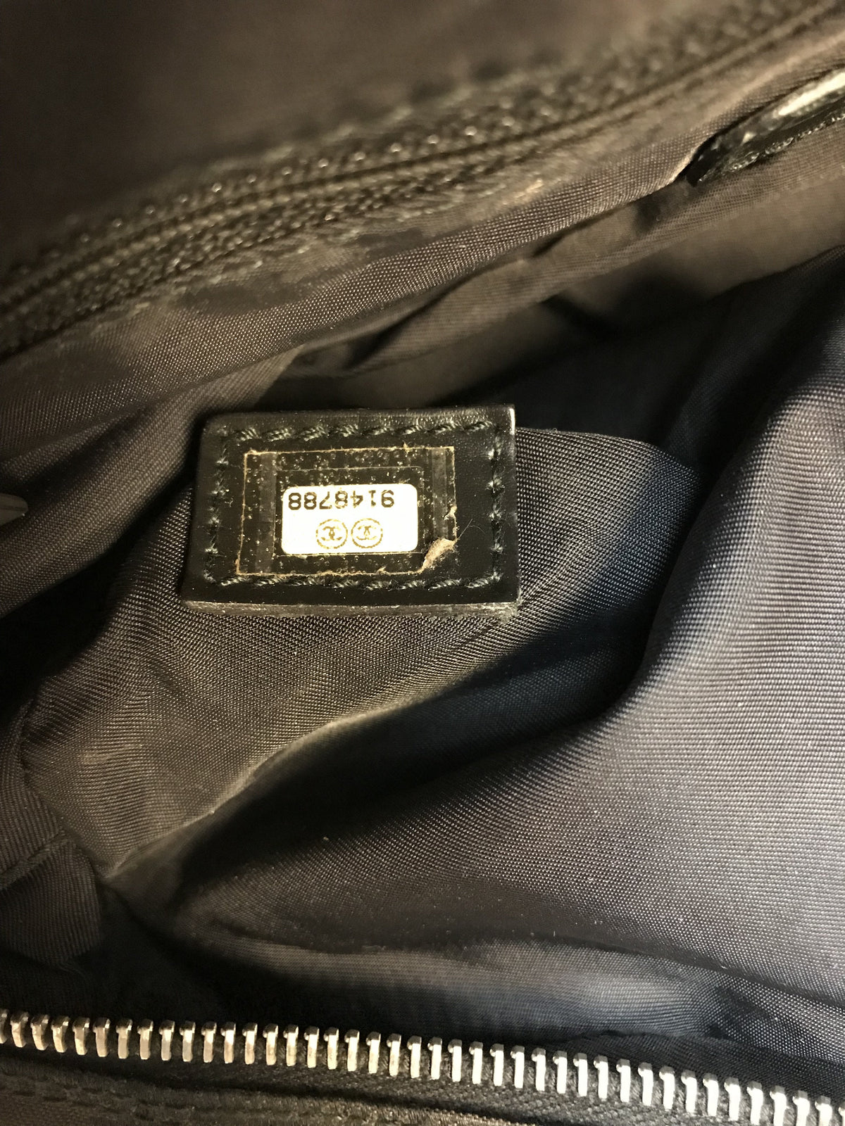 Chanel Printed Nylon Travel Line Baguette - photo 11