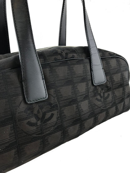 Chanel Printed Nylon Travel Line Baguette - photo 3