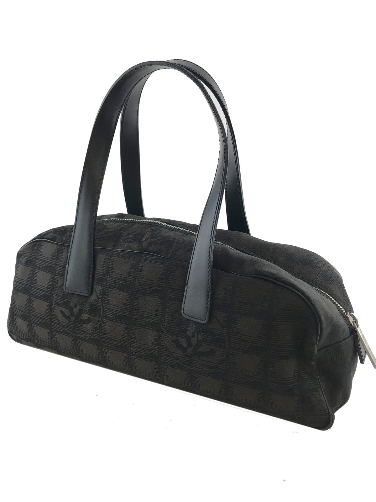 Chanel Printed Nylon Travel Line Baguette - photo 6
