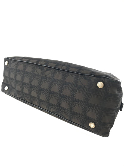 Chanel Printed Nylon Travel Line Baguette - photo 7