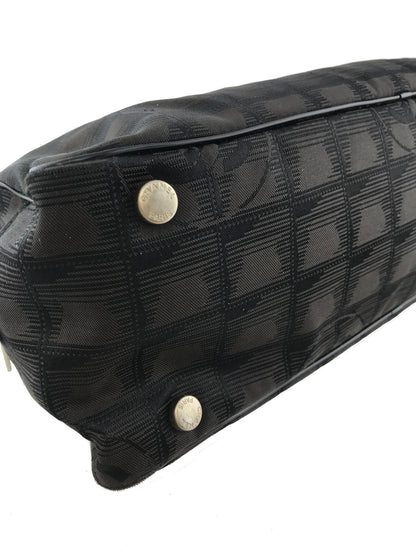 Chanel Printed Nylon Travel Line Baguette - photo 8