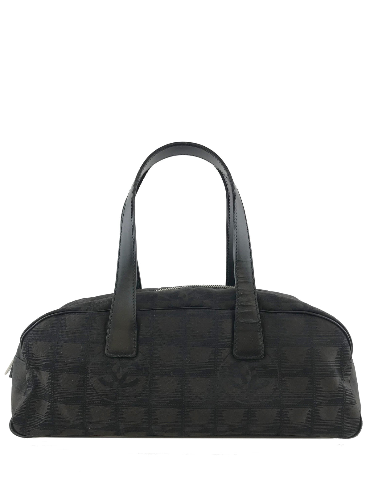 Chanel Printed Nylon Travel Line Baguette - photo 1