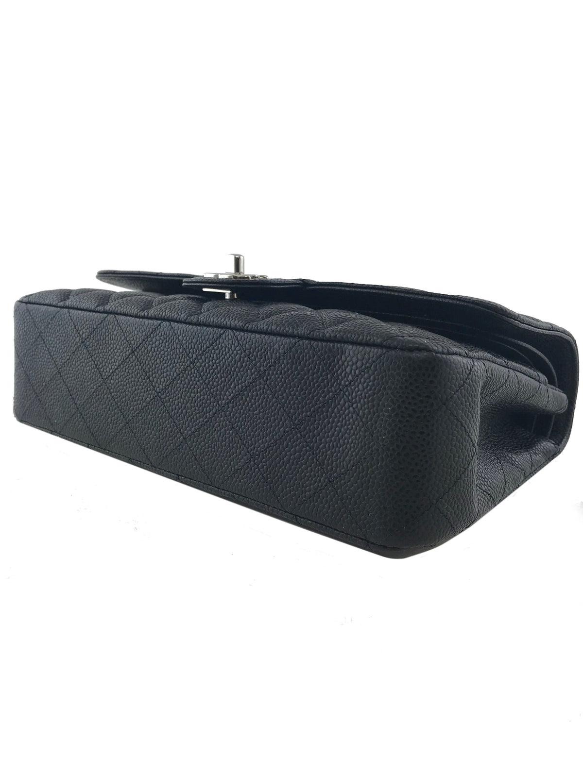 Chanel Quilted Caviar Classic Medium Double Flap Bag - image 6