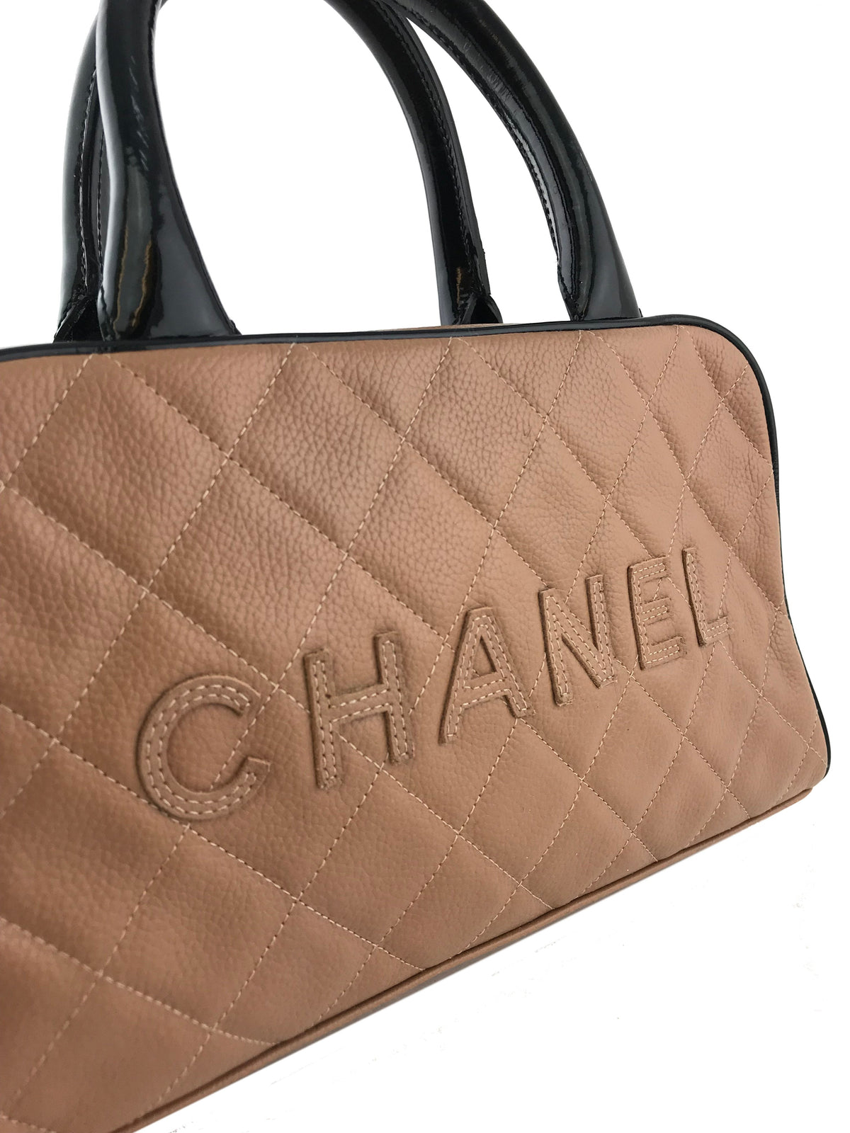Chanel Quilted Caviar Leather Small Bowler Bag - photo 5