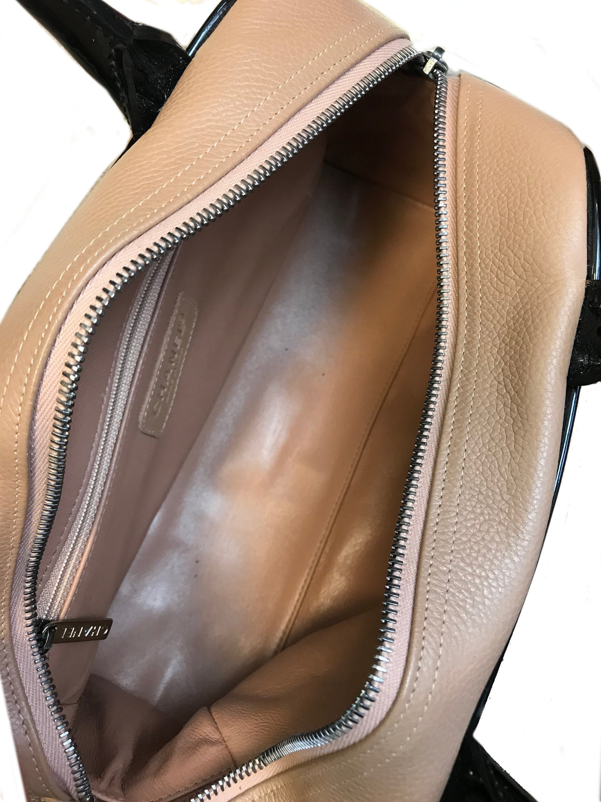 Chanel Quilted Caviar Leather Small Bowler Bag - photo 9