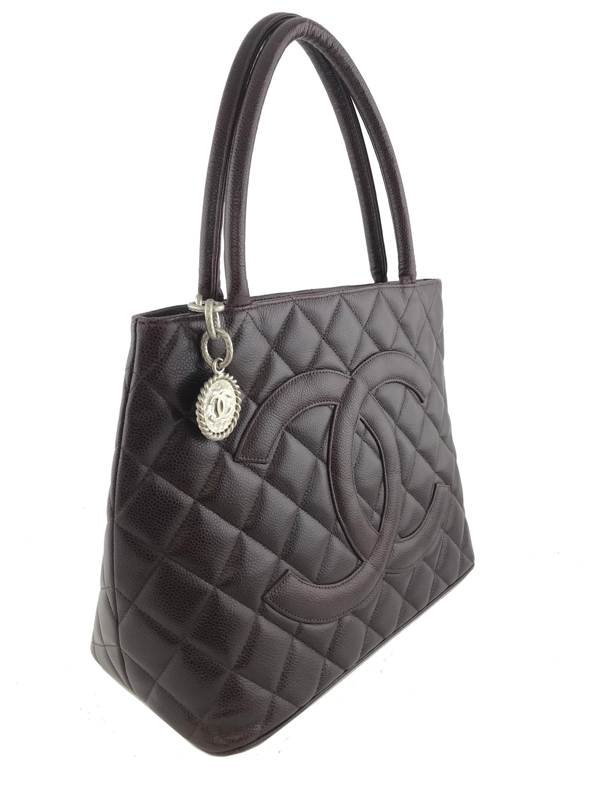 Chanel Quilted Caviar Medallion Tote Bag - photo 2