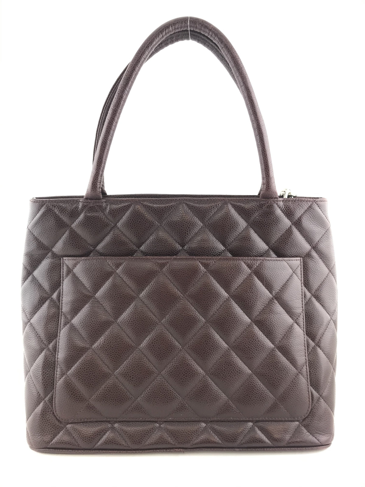 Chanel Quilted Caviar Medallion Tote Bag - photo 4