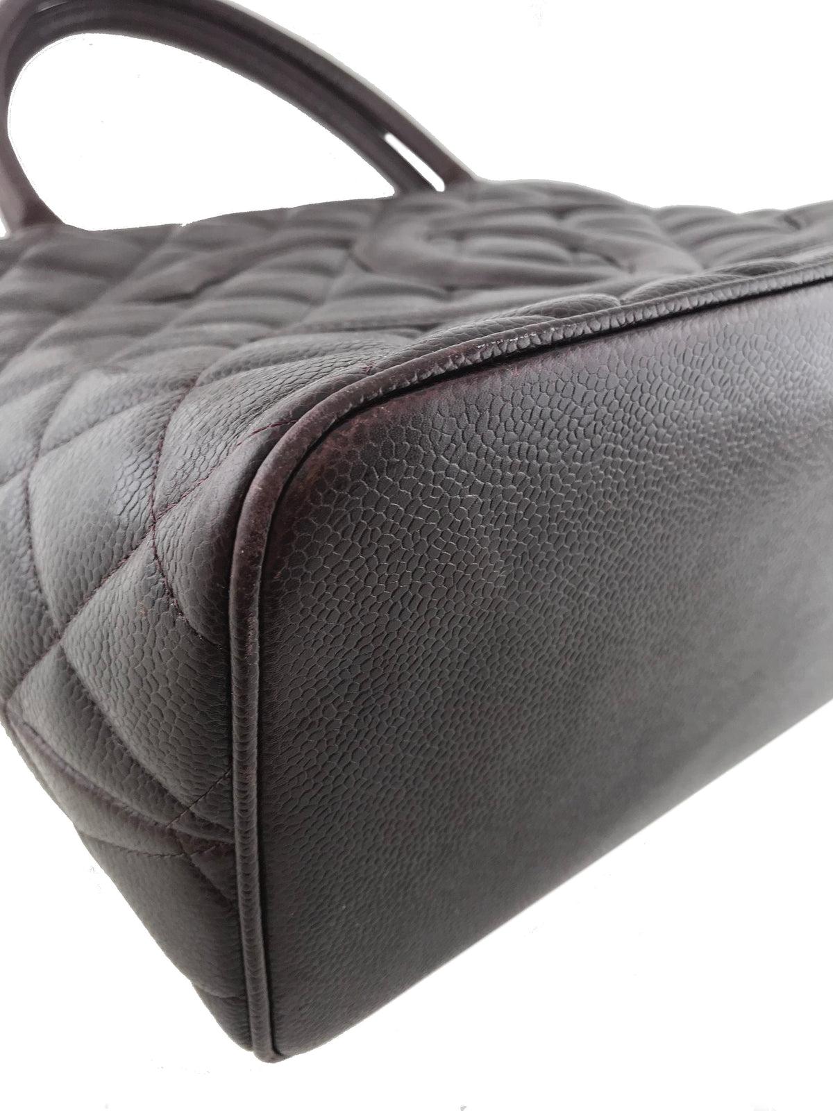 Chanel Quilted Caviar Medallion Tote Bag - photo 6