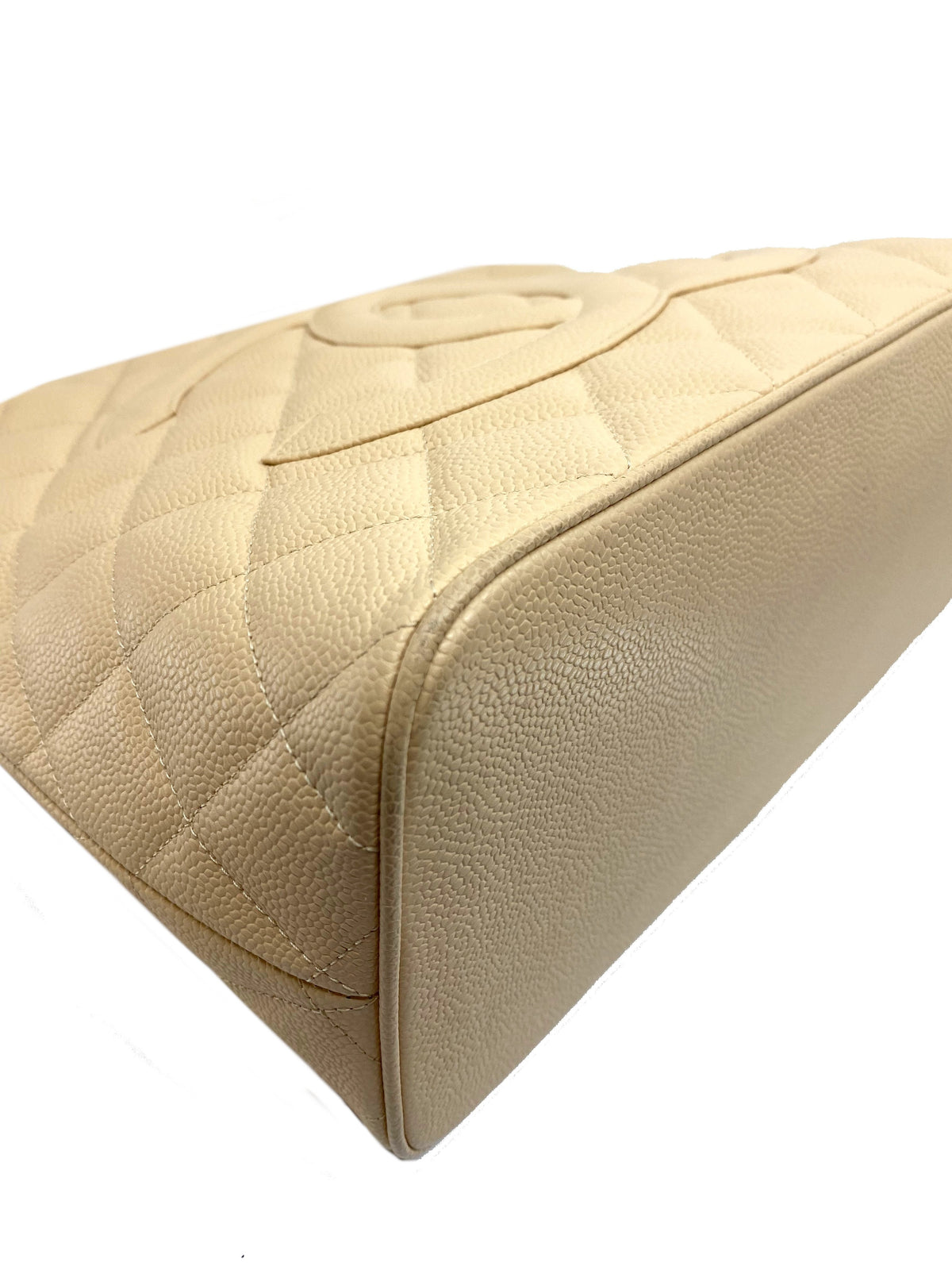 Chanel Quilted Caviar Medallion Tote Bag - image 7