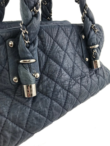 Chanel Quilted Lambskin Lady Braid Satchel Bag - photo 5