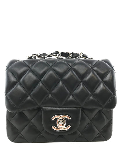 Chanel Quilted Lambskin Mini Square Flap Bag - photo 1