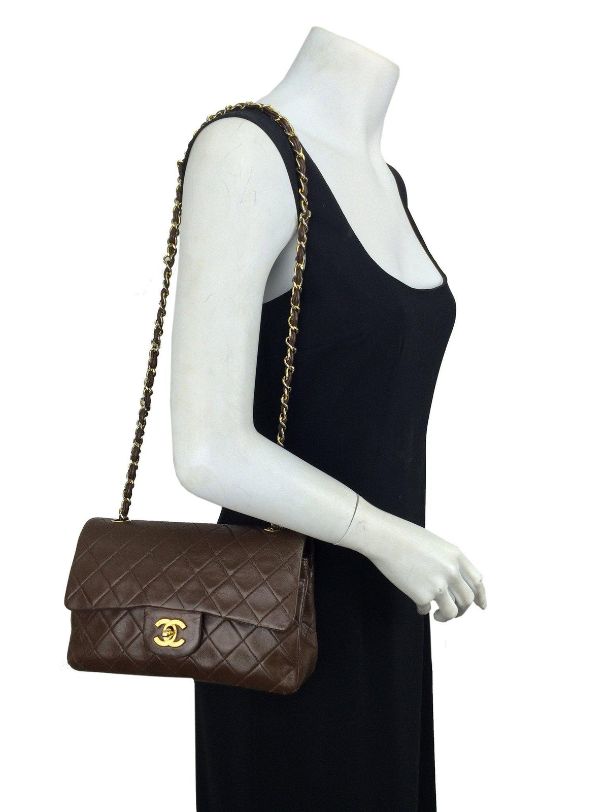 Chanel Quilted Lambskin Small Classic Double Flap Bag - image 2