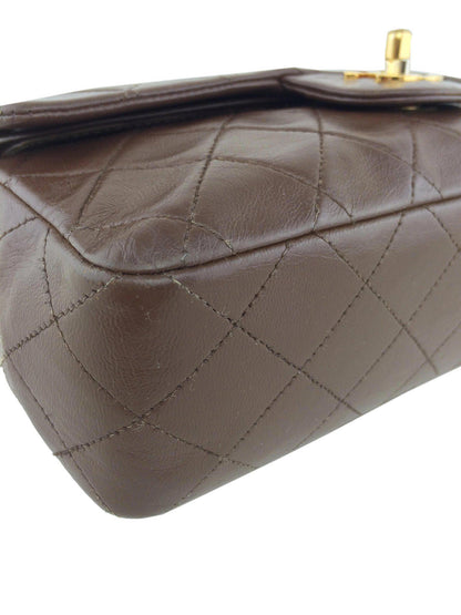 Chanel Quilted Lambskin Small Classic Double Flap Bag - image 6