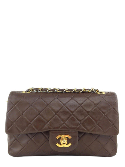 Chanel Quilted Lambskin Small Classic Double Flap Bag - image 1
