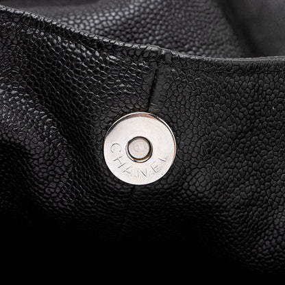 Chanel Quilted Leather CC Charm Hobo - image 11