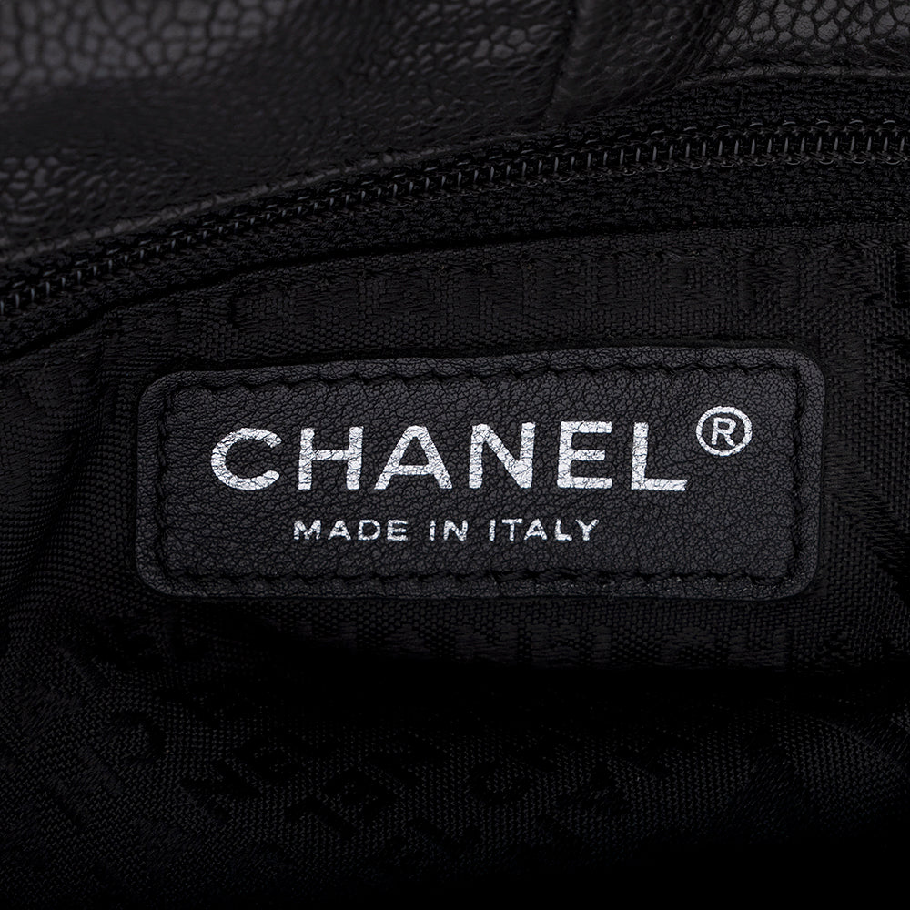 Chanel Quilted Leather CC Charm Hobo - image 9