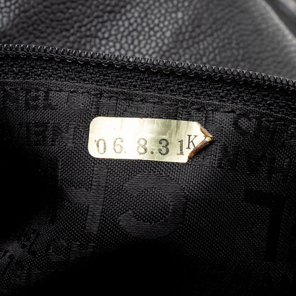 Chanel Quilted Leather CC Charm Hobo - image 10