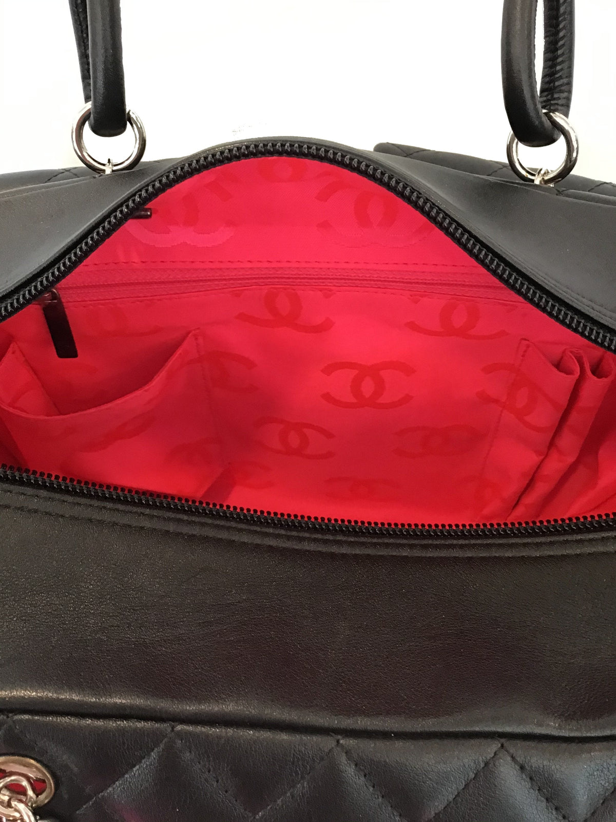 Chanel Quilted Leather Ligne Cambon Reporter Bag - photo 10