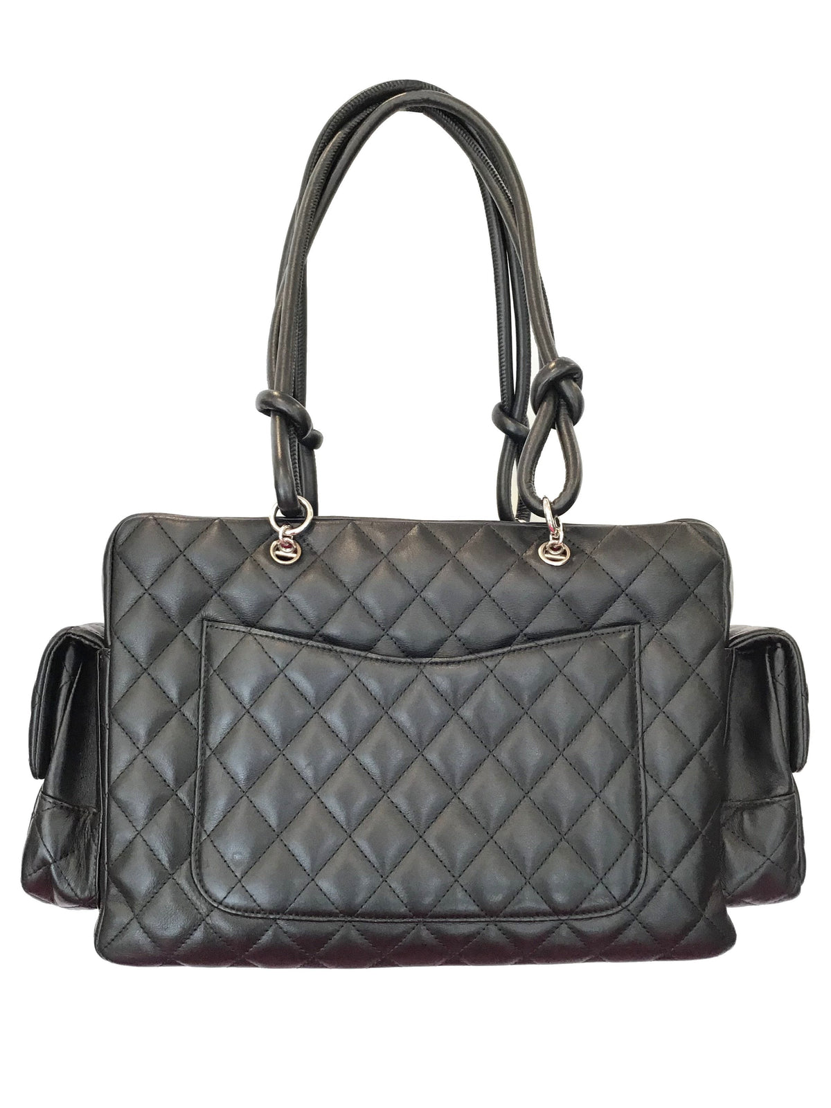 Chanel Quilted Leather Ligne Cambon Reporter Bag - photo 4