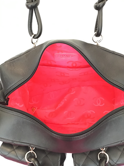 Chanel Quilted Leather Ligne Cambon Reporter Bag - photo 8