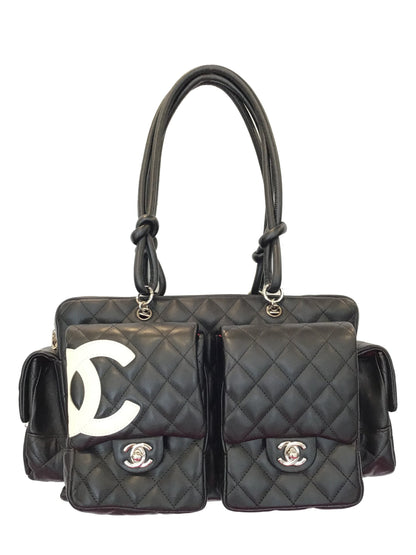 Chanel Quilted Leather Ligne Cambon Reporter Bag - photo 1