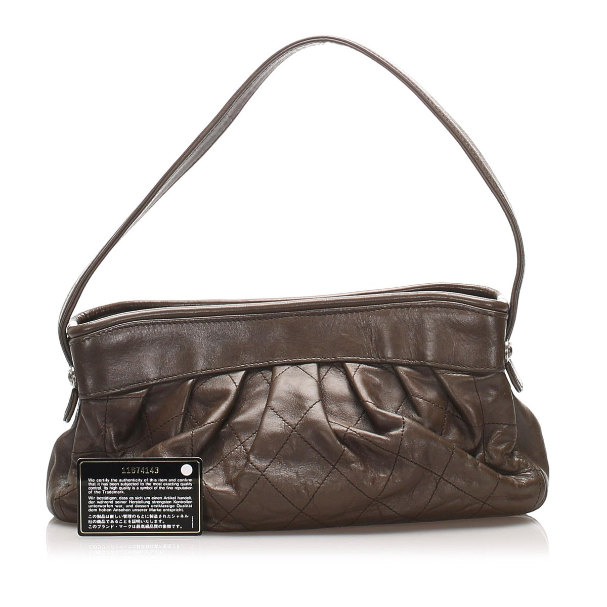 Chanel Lambskin Timeless Shoulder Bag - image 5